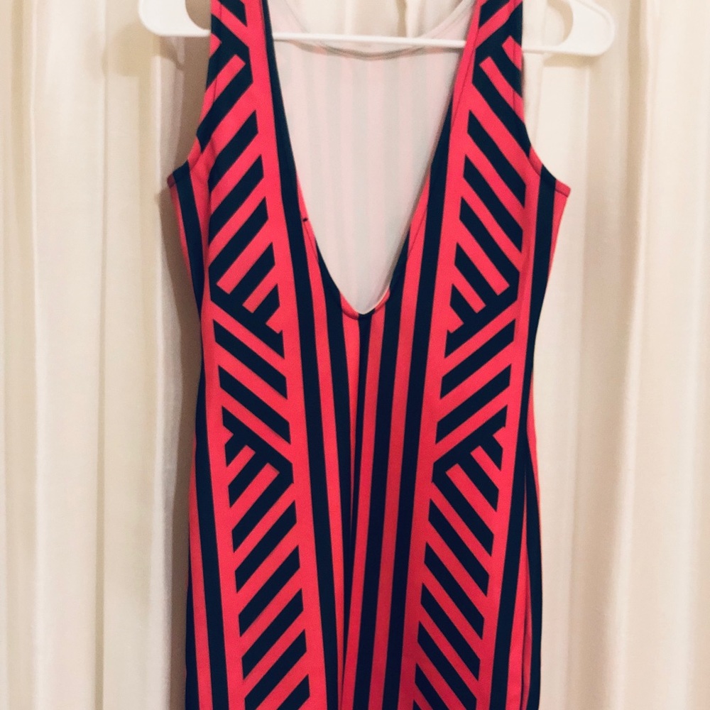 PRINTED MINI DRESS